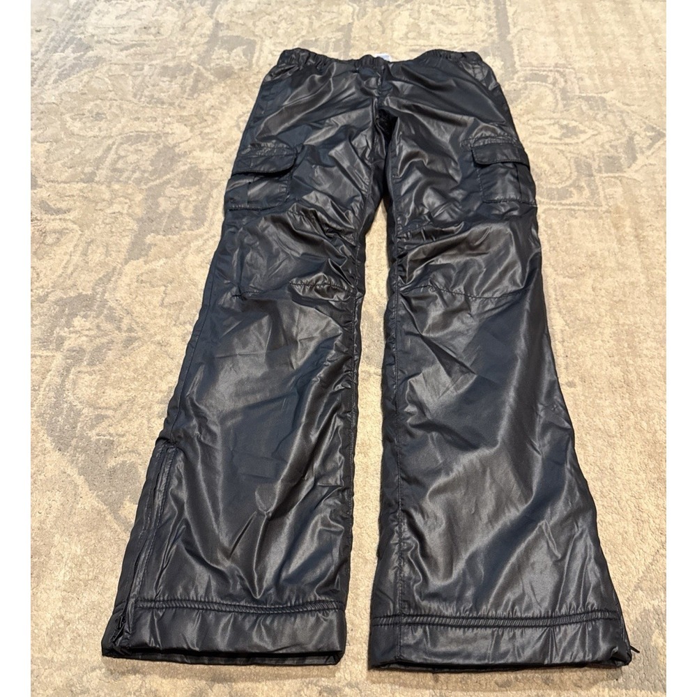 Old Navy Fleece Lined Black‎ Pants Youth Girls Size Large 10-12